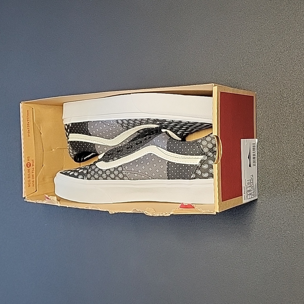Vans Old Skool Tie Print Patchwork - Picture 13 of 16